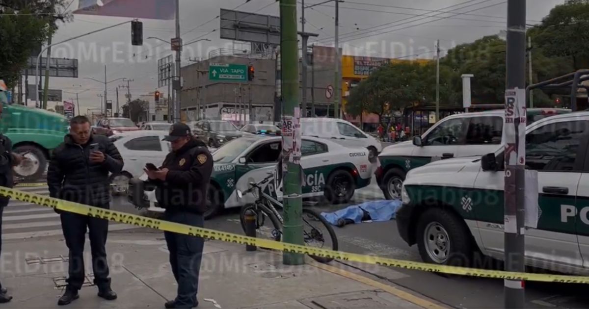 Camión de basura atropella a ciclista en la Gustavo A. Madero