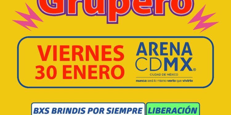 El Concierto Súper Grupero en la ARENA CDMX