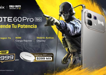 Serie Infinix NOTE 60 Call of Duty: Mobile Edition.  El mejor desempeño gaming potenciado por Snapdragon 5G y el único Display de Matriz Activa