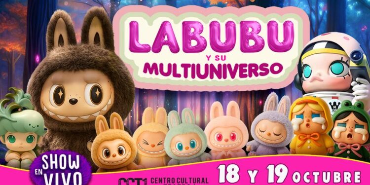 Labubu y su Multiuniverso: Un espectáculo sensorial, mágico y lleno de emociones que llega al CCT1 el 18 y 19 de octubre