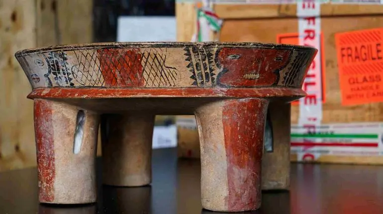 Recupera México 279 piezas arqueológicas de cinco embajadas y siete consulados