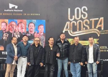 LOS ACOSTA están listos para encender el Auditorio Nacional el 11 de enero de 2025, declararon ayer en rueda de prensa