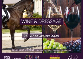 26 y 27 de Octubre  Wine & Dressage: Un Fin de Semana Inolvidable de Vinos, Caballos y Cultura