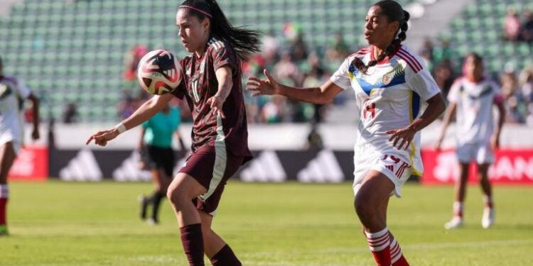 El Tri femenil golea al Venezuela en partido amistoso