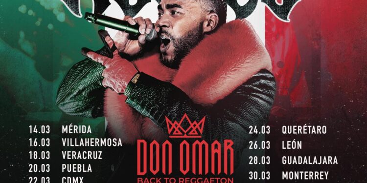 ¡DON OMAR EL REY DEL REGGAETÓN REGRESA A CIUDAD DE MÉXICO!