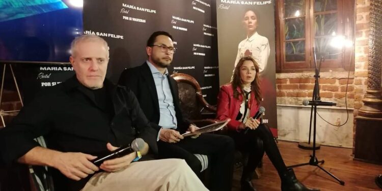 MARÍA SAN FELIPE PRESENTA EL RECITAL “POR SI VOLVIERAS”