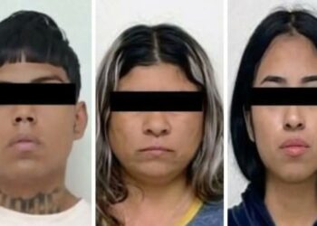 Trasladan a penales a las tres personas detenidas por robo de bebé en Escobedo, NL