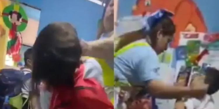 Exhiben a maestra maltratando a alumnos con discapacidad en Coacalco