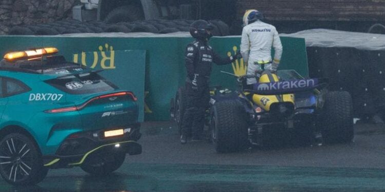 Franco Colapinto sufre accidente que provoca bandera roja en el GP de Brasil