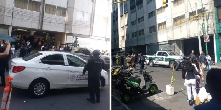 Operativo en Plaza Izazaga 89; investigan bodegas de productos chinos