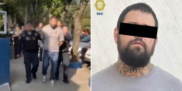 Detienen a sujeto por disparar a joven en una riña en la alcaldía Tlalpan