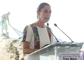 Sheinbaum inaugura tramos 6 y 7 del Tren Maya