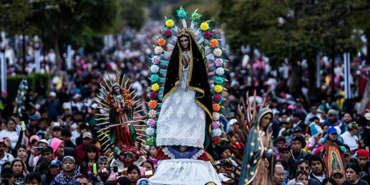 Más de 11 millones de peregrinos han visitado la Basílica de Guadalupe hasta las 6 am de hoy