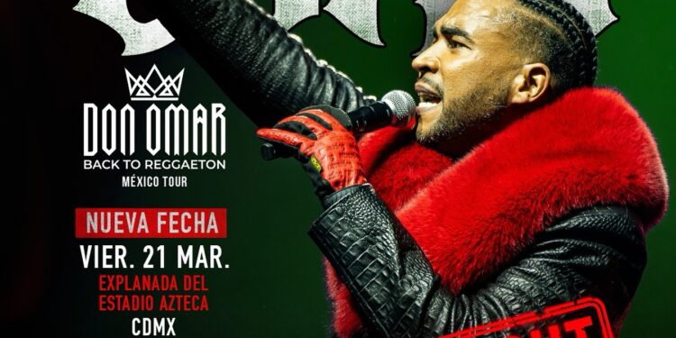 DON OMAR anuncia segunda fecha en la ciudad de México tras SOLD OUT del primer concierto