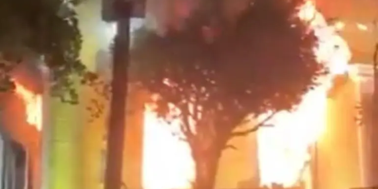 Se incendia Museo de Arte de Mazatlán, Sinaloa