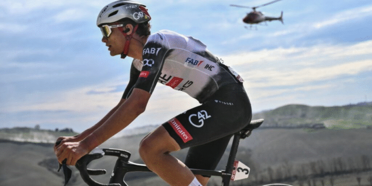 Isaac del Toro termina quinto en la Clásica de San Sebastián 2025; Giulio Ciccone gana la carrera