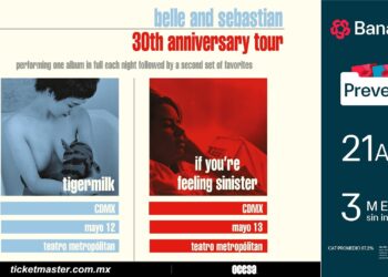 Belle and Sebastian: los pioneros del indie pop regresan a Ciudad de México para interpretar en su totalidad, dos de sus discos más emblemáticos