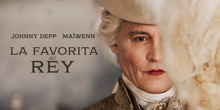 Filmelier+ estrena en septiembre en exclusiva el drama francés “La favorita del rey” con Johnny Depp