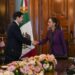 Marco Rubio se reúne con Claudia Sheinbaum en Palacio Nacional