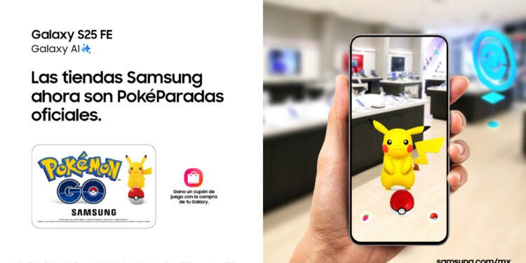 Samsung anuncia una alianza exclusiva con Pokémon GO en Galaxy Store para el lanzamiento del Galaxy S25 FE