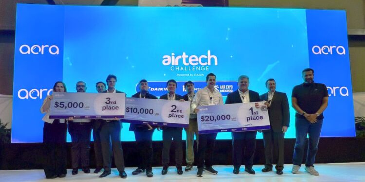 Airtech Challenge 2025: incMTY y Daikin anuncian a las 3 startups con las soluciones más disruptivas