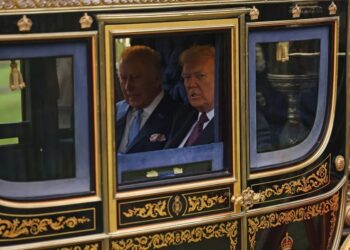 Visita de Trump a Reino Unido: Carlos III recibe en Windsor al presidente de EE.UU.
