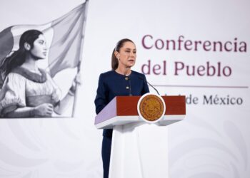 Sheinbaum critica relanzamiento del PAN en medio de emergencia por lluvias
