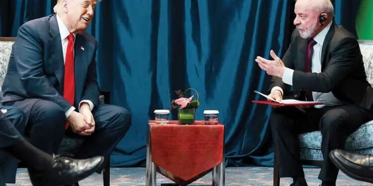 Donald Trump y Lula da Silva pactan negociar aranceles