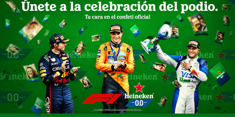 Heineken redefine el Gran Premio de la Ciudad de México: los fans ahora serán parte de la celebración en el podio
