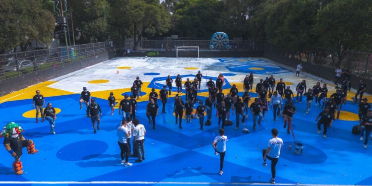 Inician el Gobierno de la Ciudad de México y Fundación MetLife México rehabilitación de canchas deportivas rumbo al torneo más importante del futbol