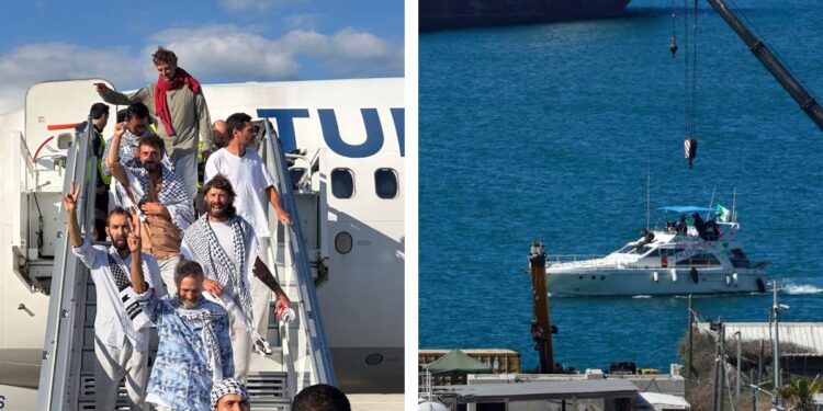 Israel deporta a Turquía a 137 activistas de la flotilla interceptada rumbo a Gaza