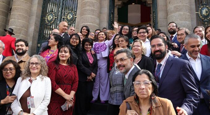 Clara Brugada presenta su Primer Informe de Gobierno ante el Congreso de la CDMX