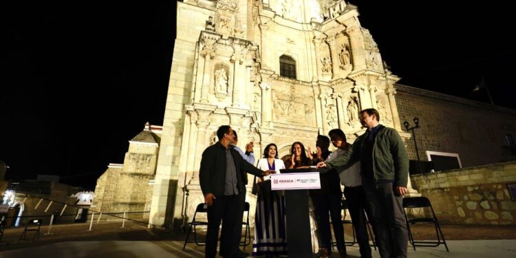 Oaxaca e Iberdrola México encienden la historia: la Basílica de la Soledad brilla con una nueva iluminación
