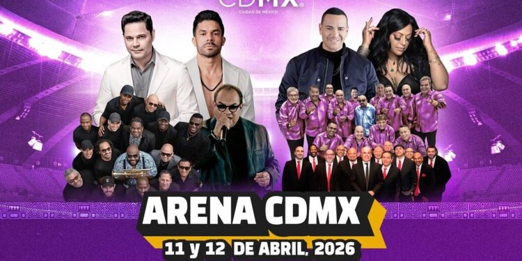 LA CDMX BAILARÁ SALSA 2 NOCHES CONTINUAS CON MÉXICO SALSA FESTIVAL EN LA ARENA CDMX