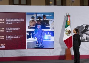 Sheinbaum presenta SaberesMX, plataforma gratuita que democratiza el conocimiento