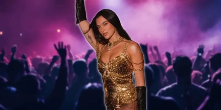 Dua Lipa sorprende a México con «Amor Prohibido» en el cierre de su tour