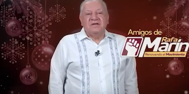 Celebra Rafael Marín Mollinedo posada en Quintana Roo