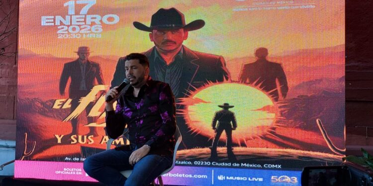 “Quiero abrazar a mi gente”: El Flaco prepara un concierto inolvidable para enero en la Arena CDMX