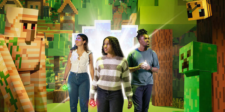 ¡La primera experiencia inmersiva de Minecraft llega a México en marzo de 2026!