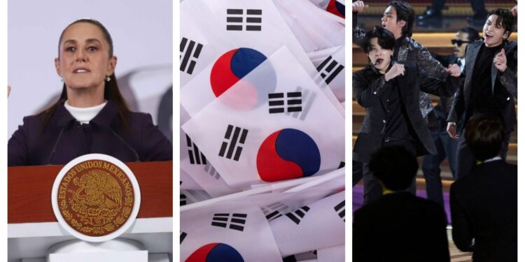 ¡Arriba la esperanza, ARMY! Corea del Sur recibe carta de Sheinbaum para pedir más conciertos de BTS en México