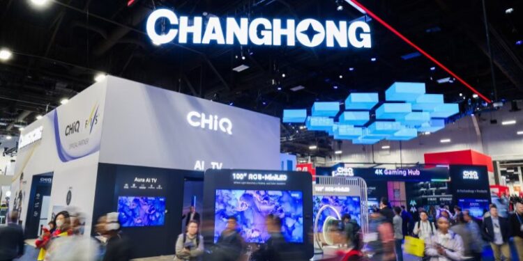 Changhong presenta sus soluciones IA de hogar inteligente en la CES 2026
