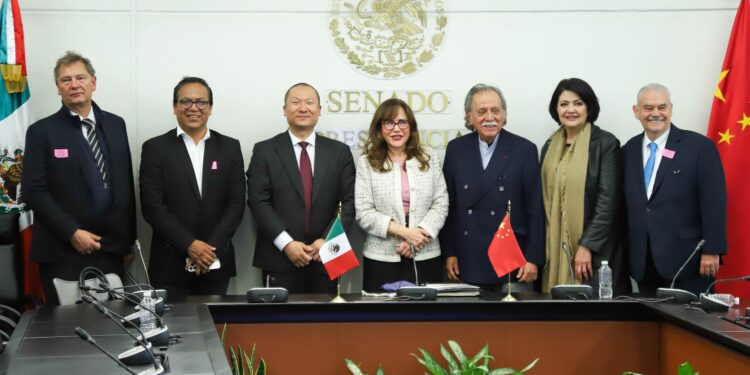 Destaca Yeidckol Polevnsky importancia de la cooperación para el desarrollo entre México y China