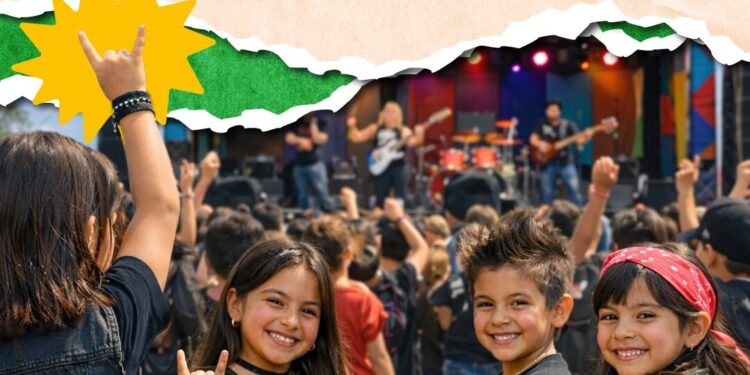 Mini Rock Fest impulsa el primer festival de rock pensado desde la infancia en México