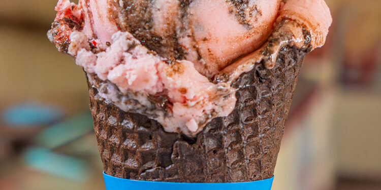 Amistad a cucharadas:  Helado de gansito para San Valentin