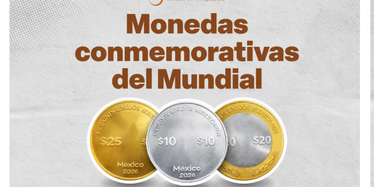 Senado de la República aprueba monedas conmemorativas con motivo de la Copa Mundial de la FIFA 2026