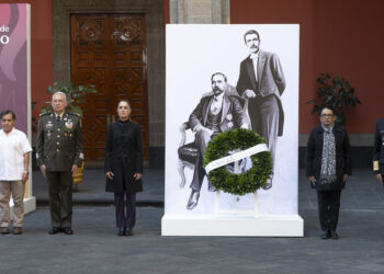 Claudia Sheinbaum encabeza conmemoración del 113 aniversario del magnicidio de Francisco I. Madero y José María Pino Suárez