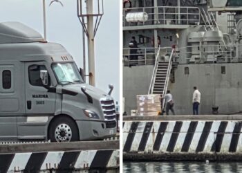 Embarcan en Veracruz ayuda humanitaria para enviar a Cuba