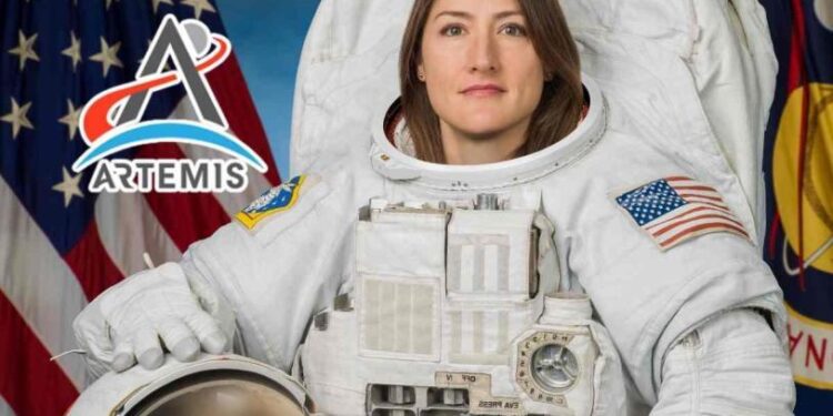Christina Koch, la astronauta que hará historia como la primera mujer en viajar a la Luna con Artemis II