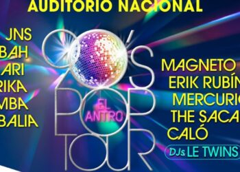 El 90’s Pop Tour ‘Antro’ llega al Coloso de Reforma el sábado 14 de marzo