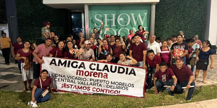 Con la Presidenta: Multitudinaria muestra de apoyo ciudadano al proyecto de transformación.